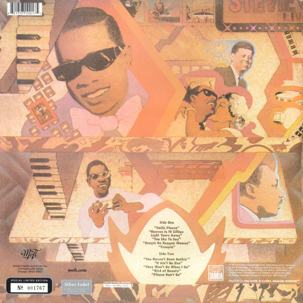 Stevie Wonder - Fulfillingness' First Finale (LP, Album, Ltd, Num, RE, RM, S/Edition, Gat) (Near Mint (NM or M-)) (Very Good Plus (VG+)) - Image 2
