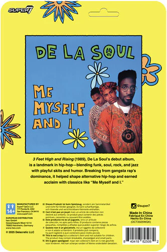 Super7 - De La Soul - ReAction Figures Wv1 - Kelvin Posdnuos Mercer (Me, Myself & I) - Image 2