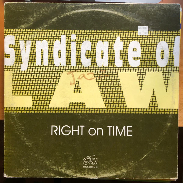 Syndicate Of Law - Right On Time (12") (Very Good Plus (VG+))