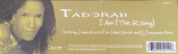 Taborah Adams - I Am (The Rising) (12") (Very Good Plus (VG+)) - Image 3