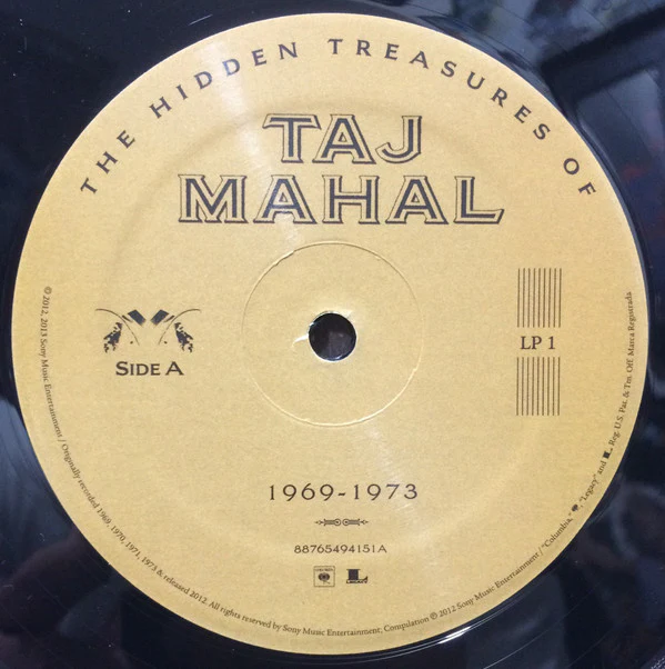 Taj Mahal - The Hidden Treasures Of Taj Mahal (1969-1973) (2xLP, Album, RSD, Ltd, Num) (Near Mint (NM or M-)) (Very Good Plus (VG+)) - Image 4