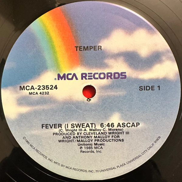 Temper  - Fever (12" Version) (12") (Very Good Plus (VG+)) - Image 3