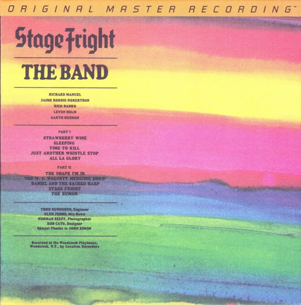 The Band - Stage Fright (SACD, Hybrid, Album, Ltd, Num, RE) (Near Mint (NM or M-))