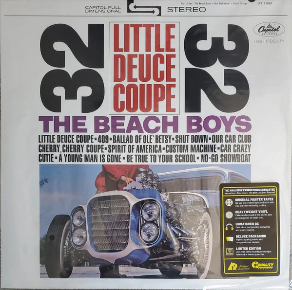 The Beach Boys - Little Deuce Coupe (LP, Album, RE, RM, 180) (Near Mint (NM or M-)) (Near Mint (NM or M-))