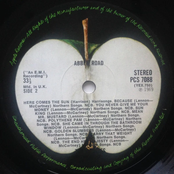 The Beatles - Abbey Road (LP, Album, Mis) (Very Good Plus (VG+)) - Image 4