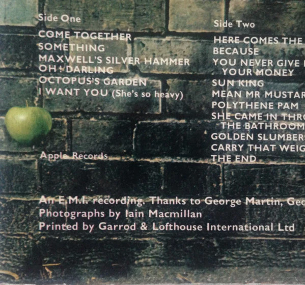 The Beatles - Abbey Road (LP, Album, Mis) (Very Good Plus (VG+)) - Image 5
