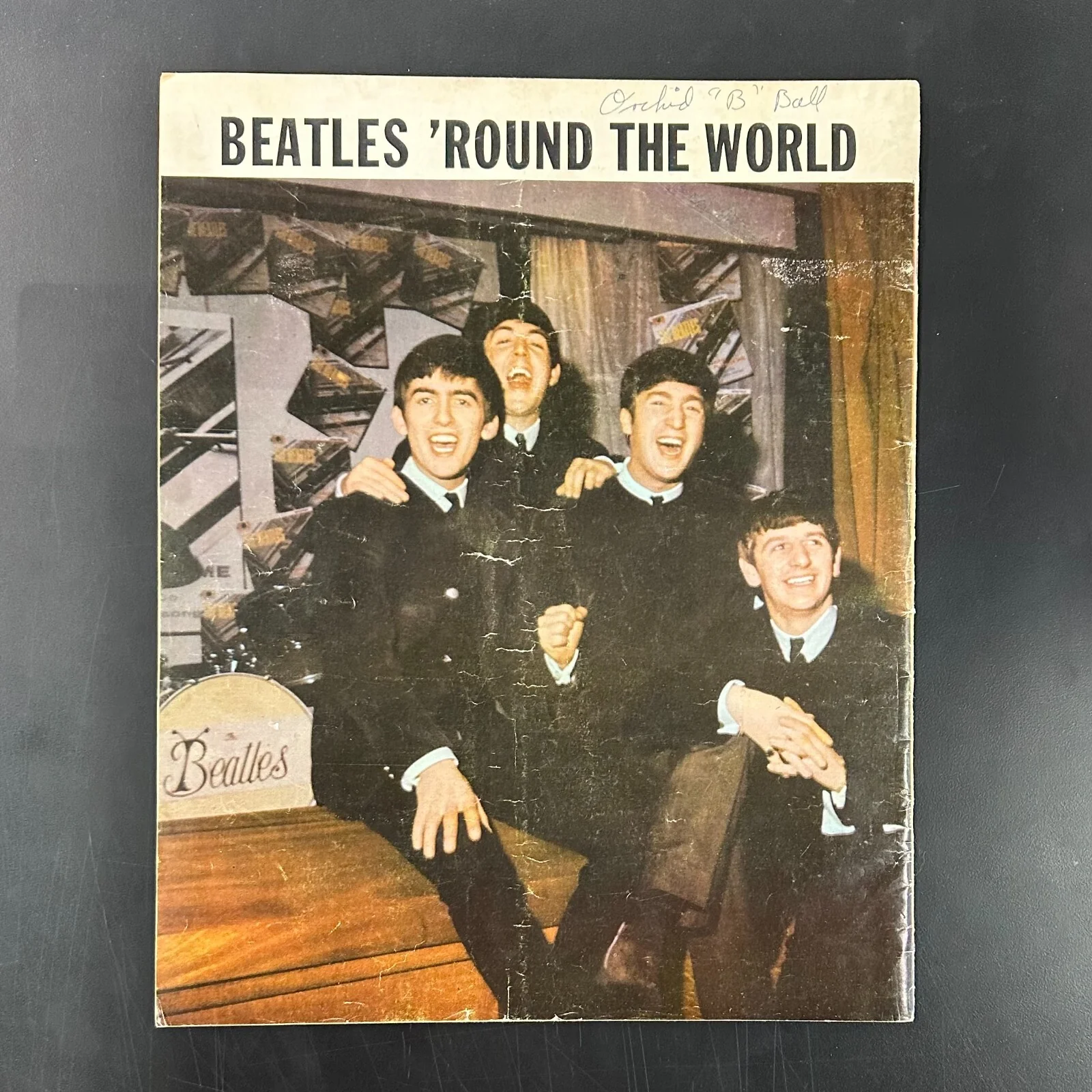 The Beatles 'Round the World No. 1 Issue 1964 Acme News Co. Teen Magazine - Image 2