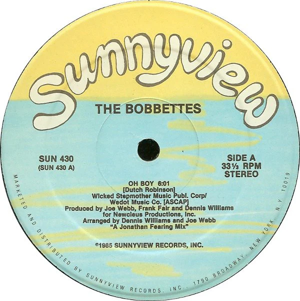 The Bobbettes - Oh Boy (12") (Very Good Plus (VG+))