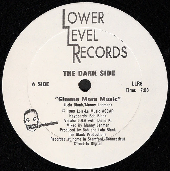 The Dark Side - Gimme More Music (12") (Near Mint (NM or M-))