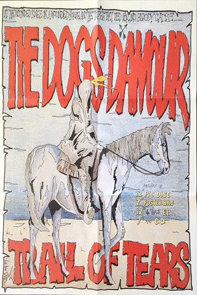 The Dogs D'Amour - Trail Of Tears (7", Single, Ltd) (Near Mint (NM or M-)) - Image 5