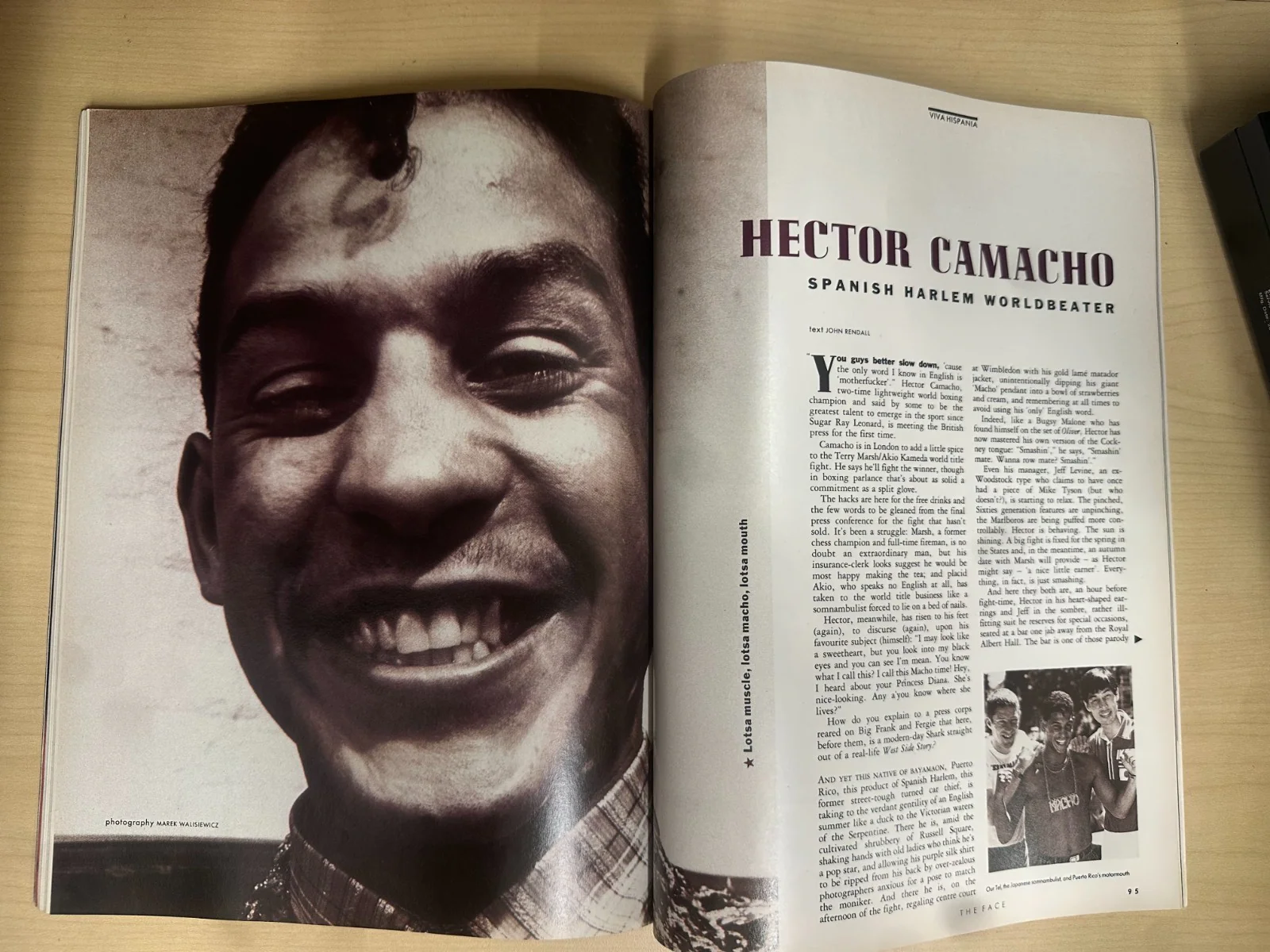 The Face Magazine (September 1987) Hector Camacho, Jack Nicholson - Image 7