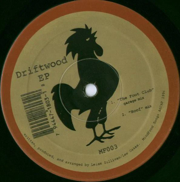 The Footclub - Driftwood EP (12", EP) (Very Good Plus (VG+)) - Image 3