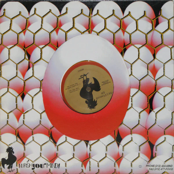 The Footclub - Driftwood EP (12", Ltd, Promo, Gol) (Very Good Plus (VG+)) - Image 2