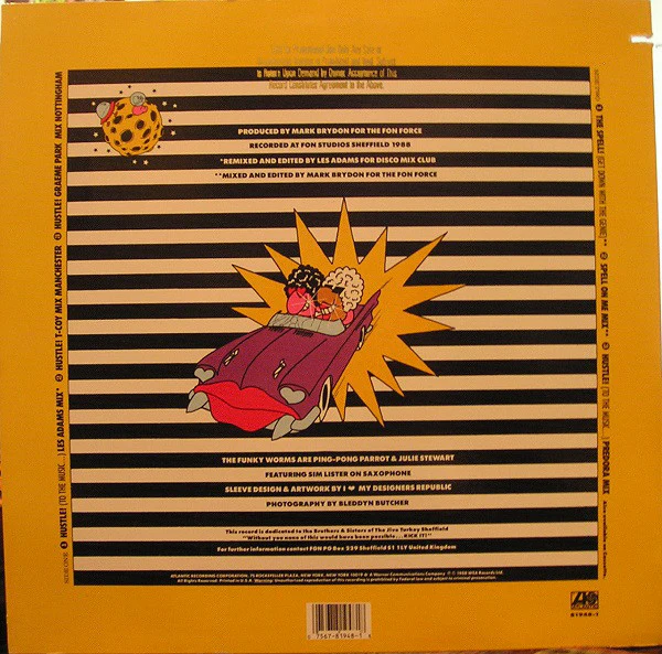The Funky Worm* - The Funky Worm (12", EP, SRC) (Near Mint (NM or M-)) - Image 3