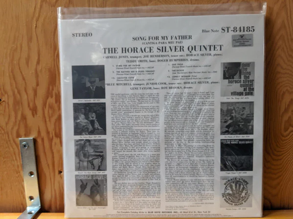 The Horace Silver Quintet - Song For My Father (Cantiga Para Meu Pai) (2x12", Album, Ltd, Num, RE, Gat) (Near Mint (NM or M-)) (Near Mint (NM or M-)) - Image 3