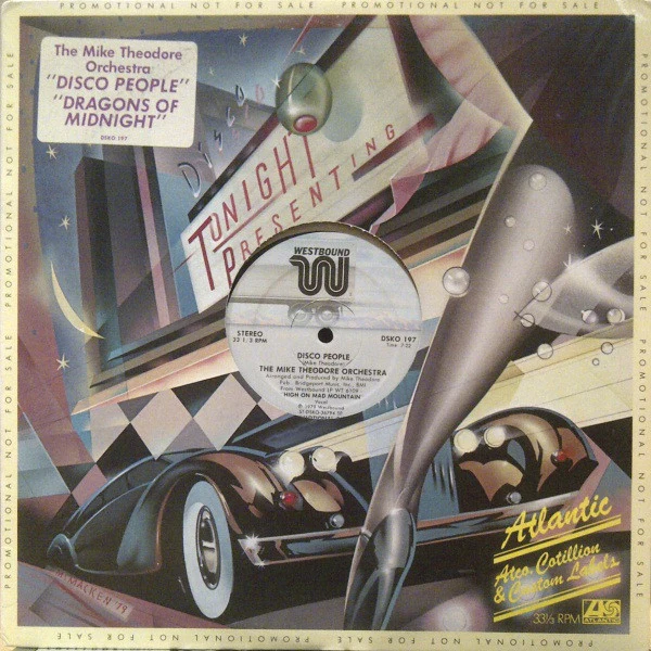 The Mike Theodore Orchestra - Disco People / Dragons Of Midnight (12", Promo) (Very Good Plus (VG+))