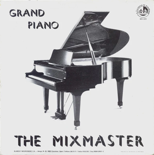 The Mixmaster - Grand Piano (12") (Very Good Plus (VG+)) - Image 2