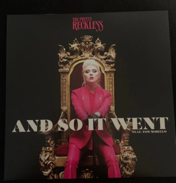The Pretty Reckless - And So It Went (7", S/Sided, Single, Ltd, Pin) (Near Mint (NM or M-))