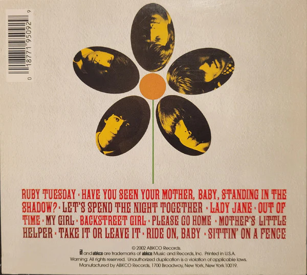 The Rolling Stones - Flowers (SACD, Hybrid, Comp, Mono, RE, RM, Dig) (Very Good Plus (VG+)) - Image 2