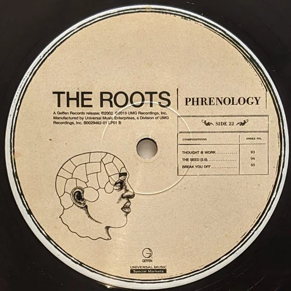 The Roots - Phrenology (2xLP, Album, Club, RE, RM, Bro) (Very Good Plus (VG+)) (Very Good Plus (VG+)) - Image 5