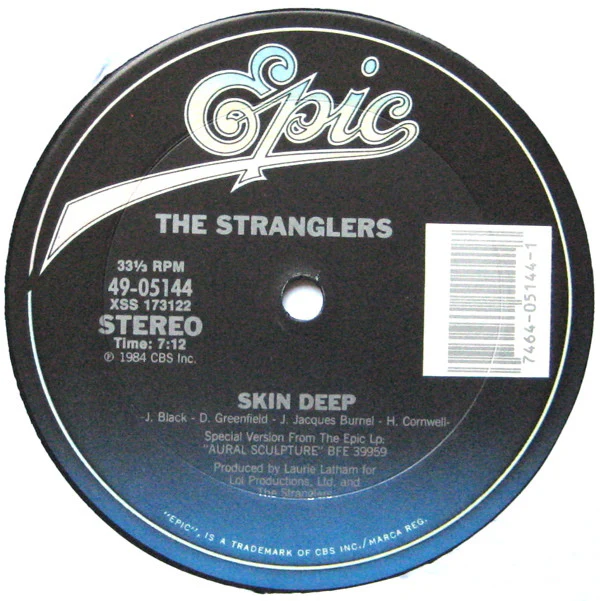 The Stranglers - Skin Deep (12") (Very Good Plus (VG+)) - Image 3