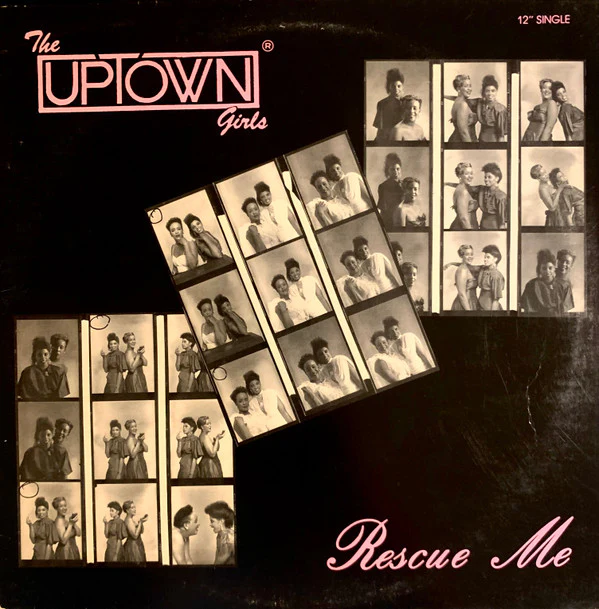 The Uptown Girls - Rescue Me (12", Single) (Very Good Plus (VG+))