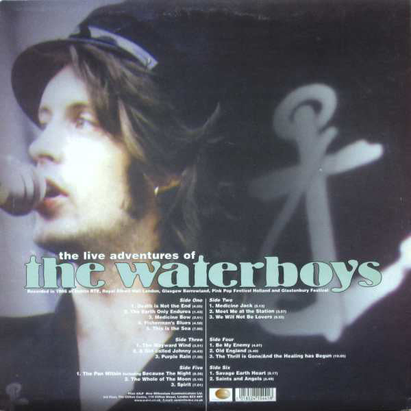 The Waterboys - The Live Adventures Of The Waterboys (3xLP, Album) (Very Good Plus (VG+)) (Very Good (VG)) - Image 2