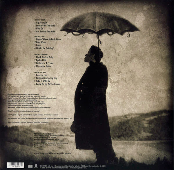 Tom Waits - Mule Variations (2xLP, Album) (Near Mint (NM or M-)) (Very Good Plus (VG+)) - Image 2