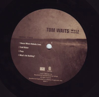 Tom Waits - Mule Variations (2xLP, Album) (Near Mint (NM or M-)) (Very Good Plus (VG+)) - Image 4