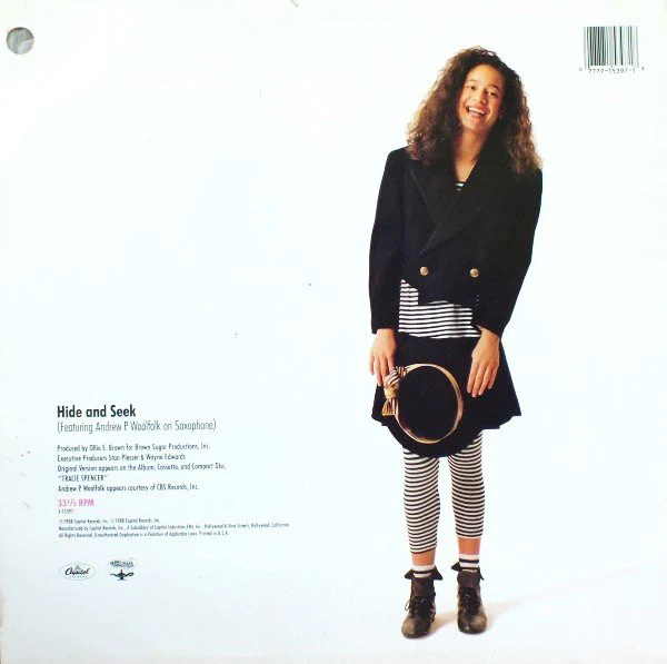 Tracie Spencer - Hide And Seek (12") (Very Good Plus (VG+)) (Very Good Plus (VG+)) - Image 2