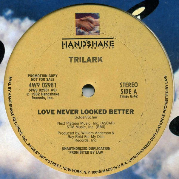 Trilark - Love Never Looked Better (12", Promo) (Very Good Plus (VG+))