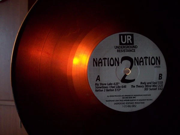 Underground Resistance - Nation 2 Nation (12") (Very Good Plus (VG+)) (Generic) - Image 3