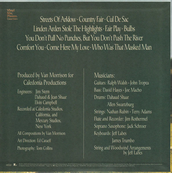 Van Morrison - Veedon Fleece (LP, Album, Club, RE, RM, Gre) (Very Good Plus (VG+)) (Very Good (VG)) - Image 5
