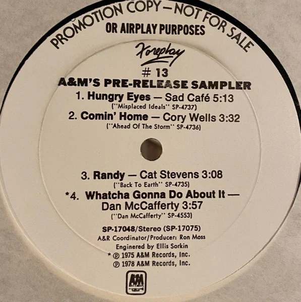 Various - Foreplay #13 (LP, Advance, Promo, Smplr) (Very Good Plus (VG+)) - Image 3