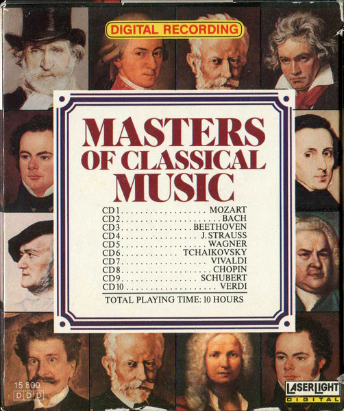 Various - Masters Of Classical Music Vol. 1-10 (10xCD, Comp + Box) (Near Mint (NM or M-)) (Near Mint (NM or M-)) - Image 3