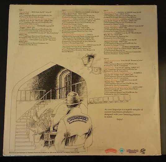 Various - Return To Casablanca (2xLP, Comp, Promo) (Very Good (VG)) - Image 2