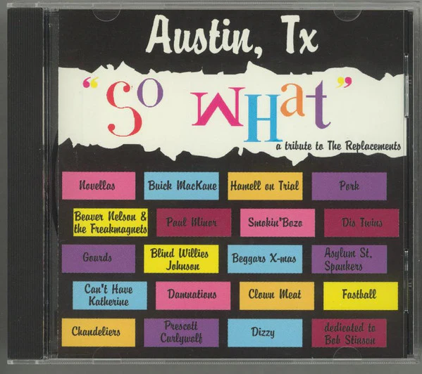 Various - "So What" A Tribute To The Replacements (CD, Comp) (Near Mint (NM or M-))