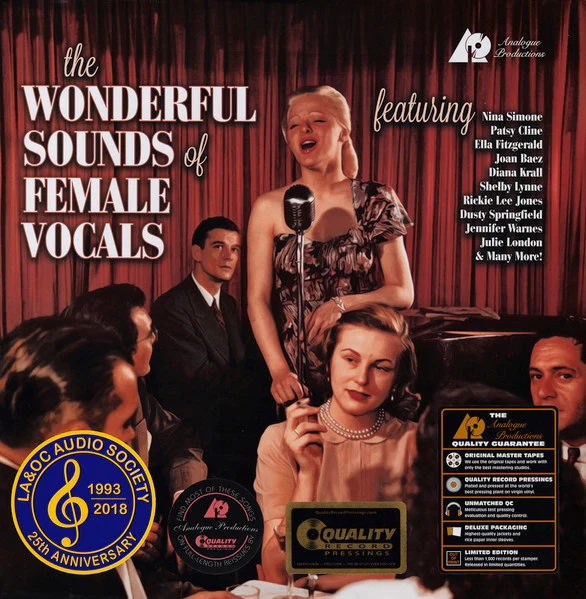 Various - The Wonderful Sounds Of Female Vocals (2xLP, Comp, Num, RE, RM, Sil) (Very Good Plus (VG+)) (Very Good Plus (VG+))
