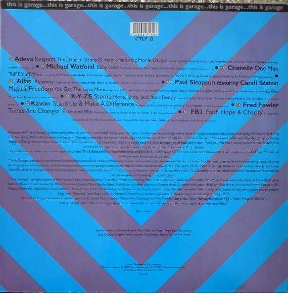Various - This Is Garage (LP, Comp) (Very Good Plus (VG+)) (Very Good Plus (VG+)) - Image 2