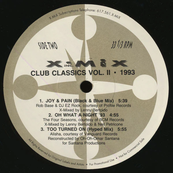 Various - X-Mix Club Classics Vol. 2 (12", Comp, Promo) (Very Good Plus (VG+)) - Image 3