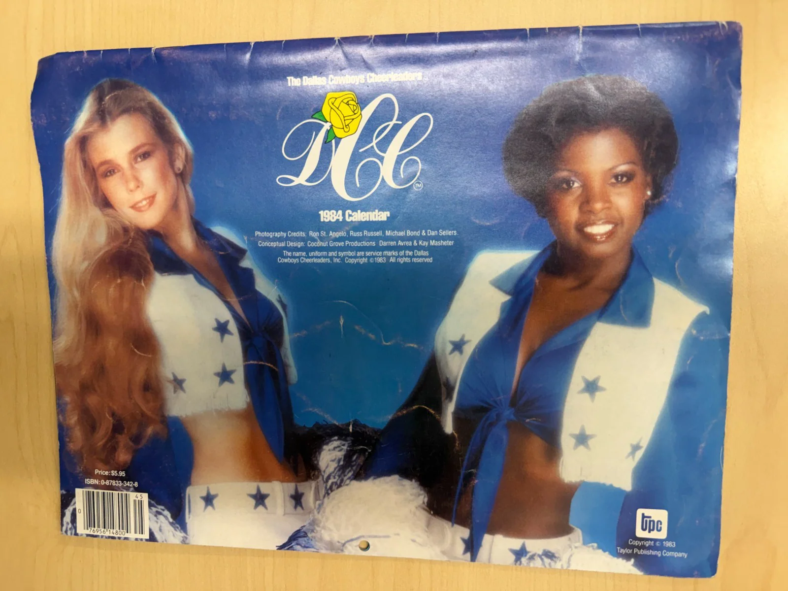 Vintage Dallas Cowboys Cheerleaders 1984 Calendar - Image 7