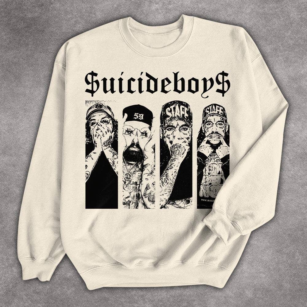 Vintage Suicideboys Music Concert Shirt - Image 2