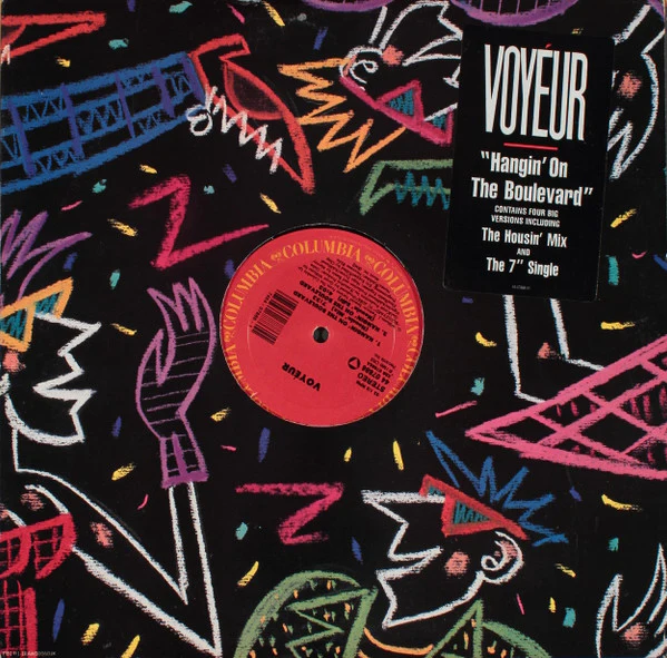 Voyéur - Hangin' On The Boulevard (12") (Very Good Plus (VG+)) - Image 4