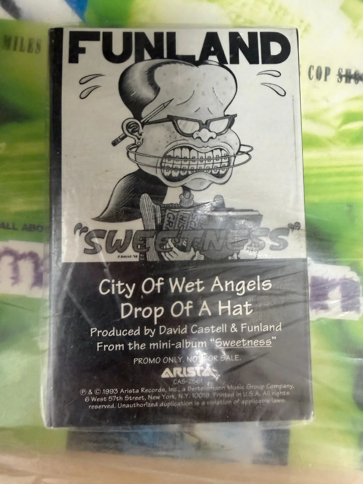WARP Magazine Summer 1993 SURF-SKATE-SNOW-SOUND SEALED with Cassette PRIMUS - Image 3