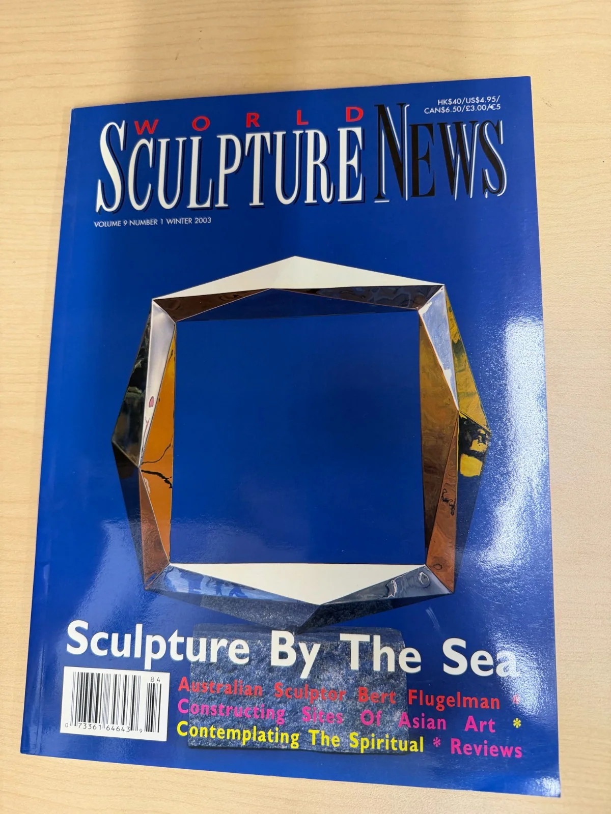 World Sculpture News Magazine Winter 2003 / Sculpture By The Sea VG