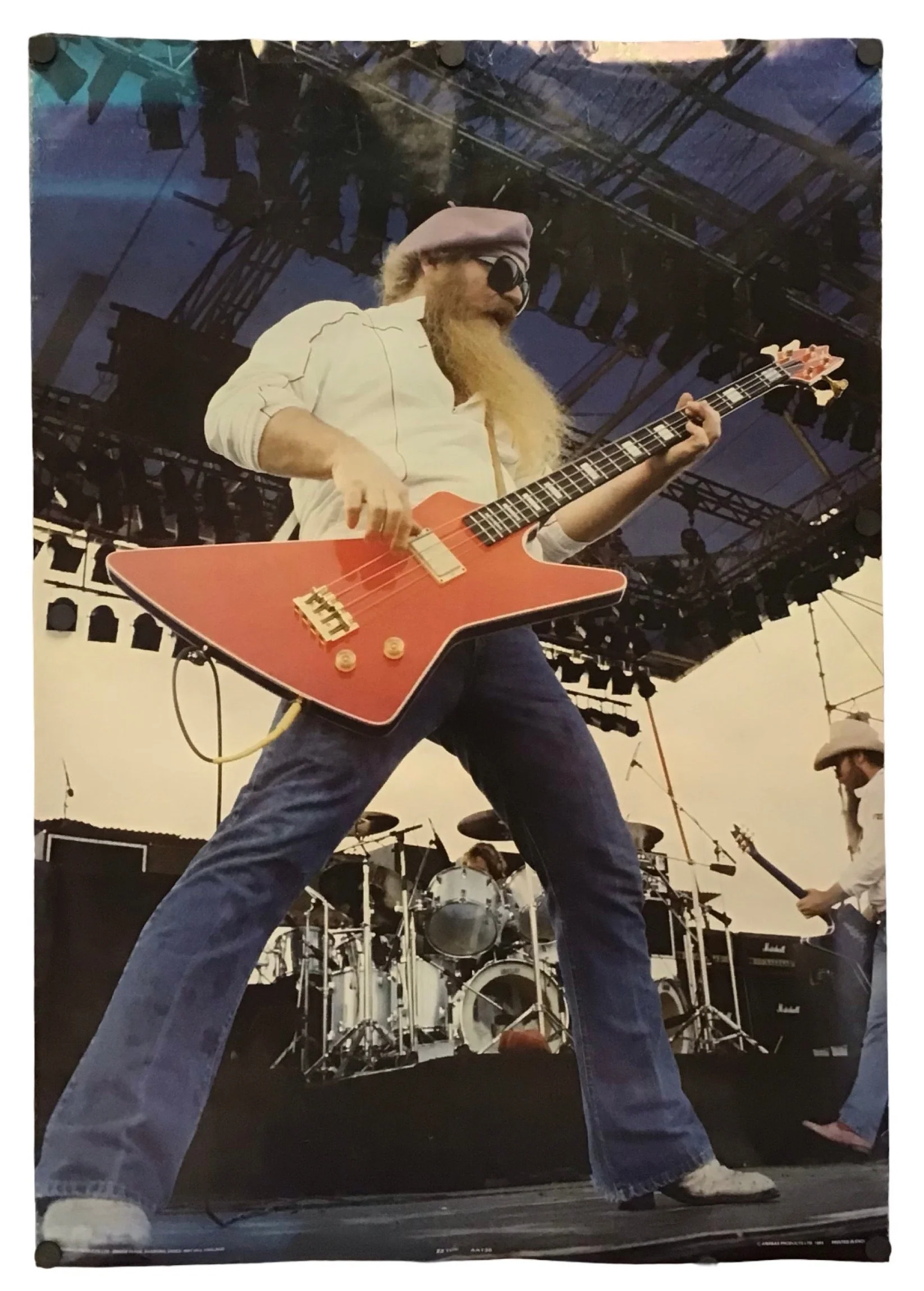 ZZ Top - Glam Poster